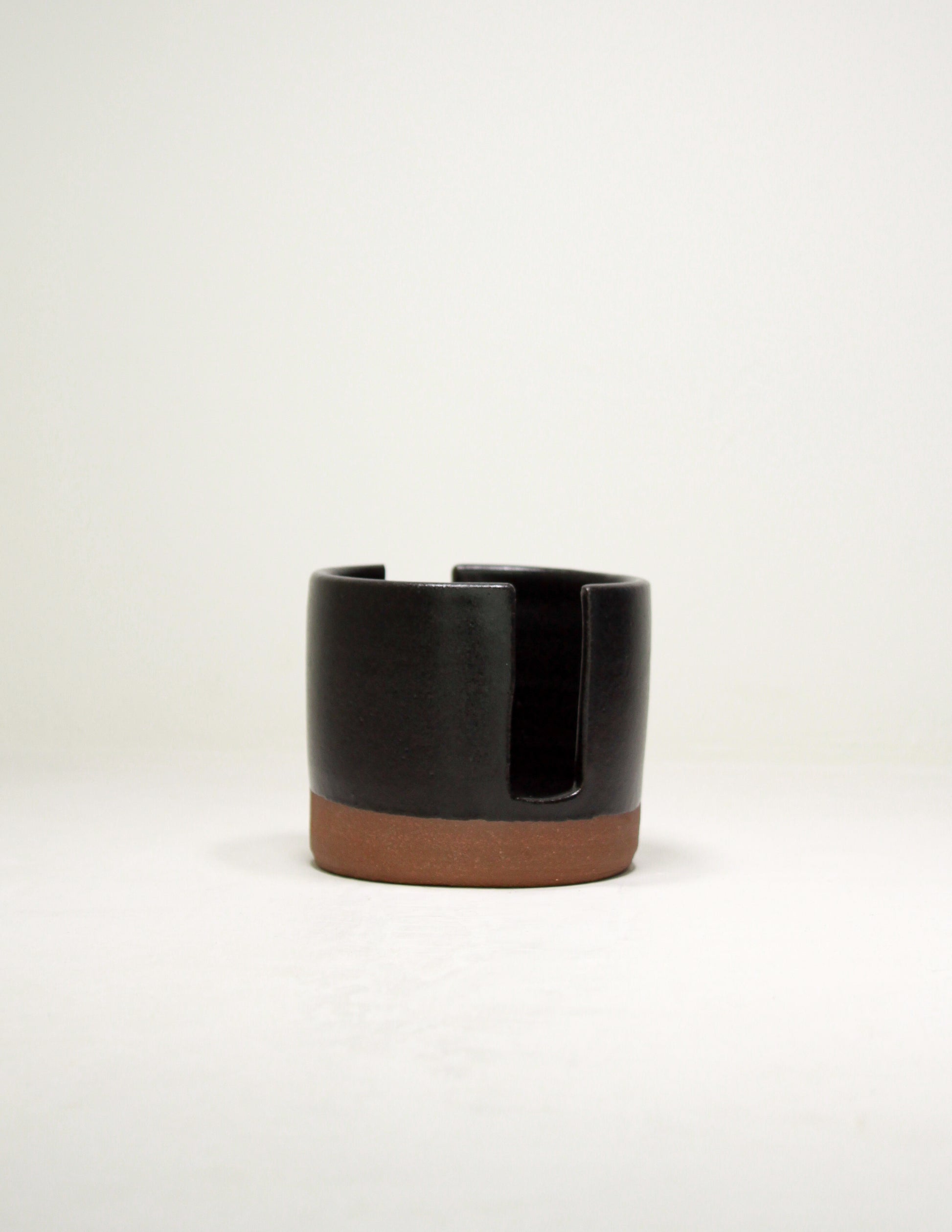 Handmade ceramic sponge holder crafted by skilled artisans at Black Oak Art