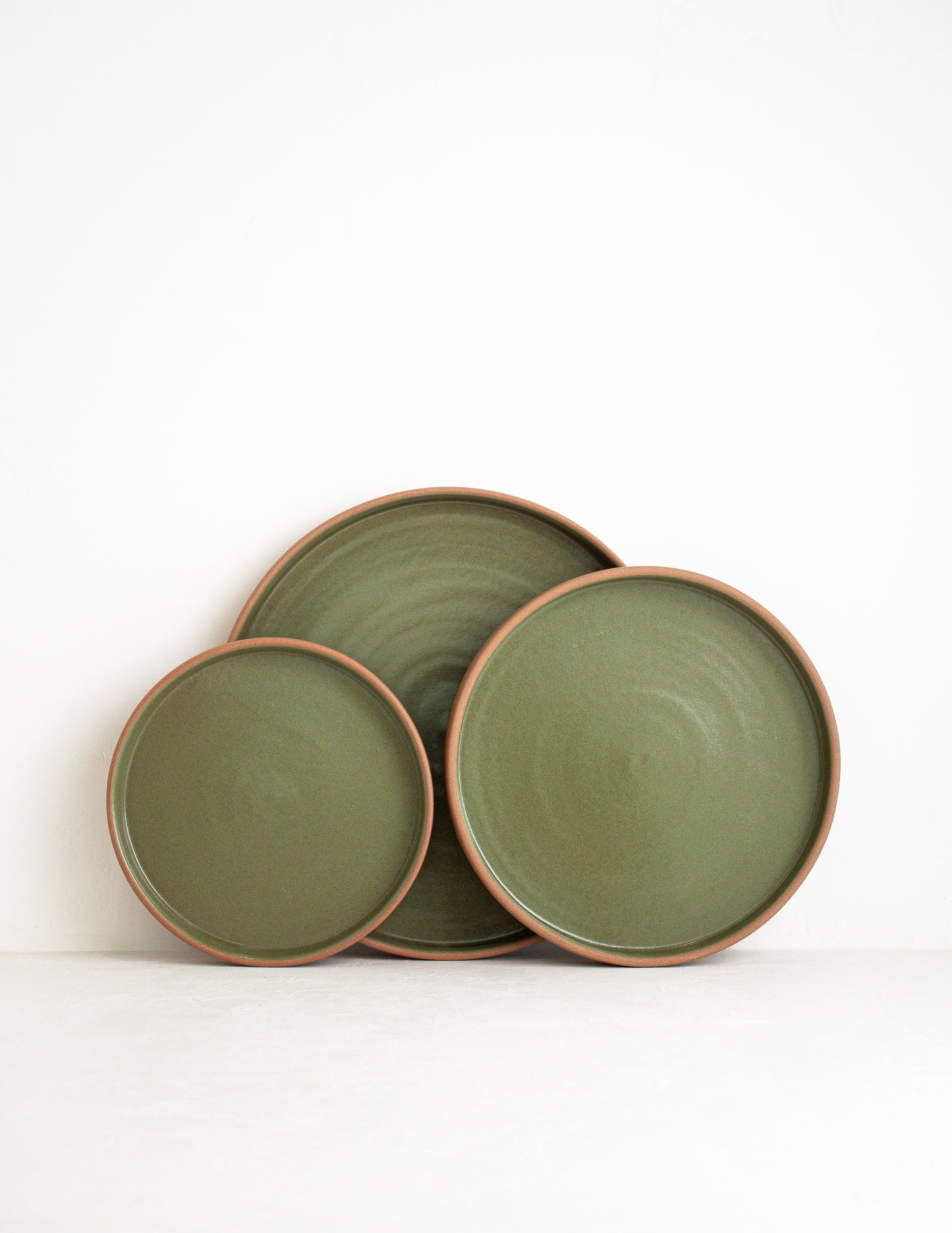 9” Straight-Sided Salad Plate - Light Clay