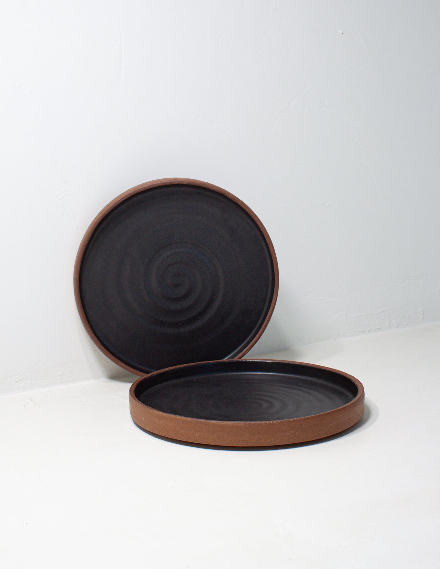Handmade straight sided plates