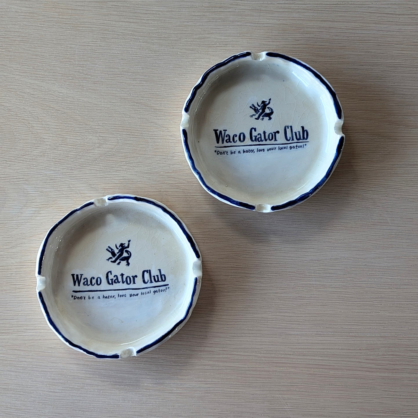 Waco Gator Club Ashtray | Mackenzie