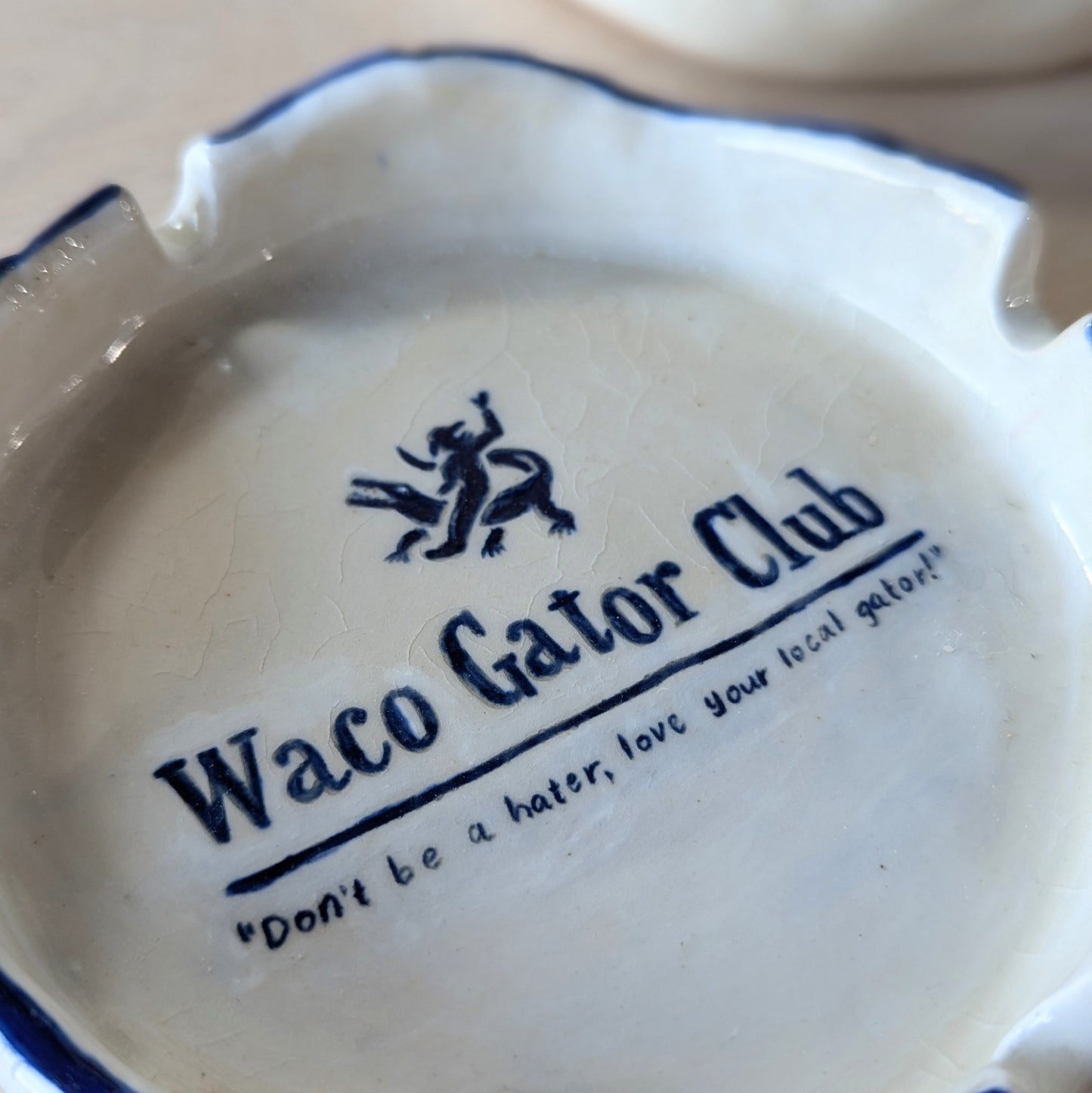 Waco Gator Club Ashtray | Mackenzie