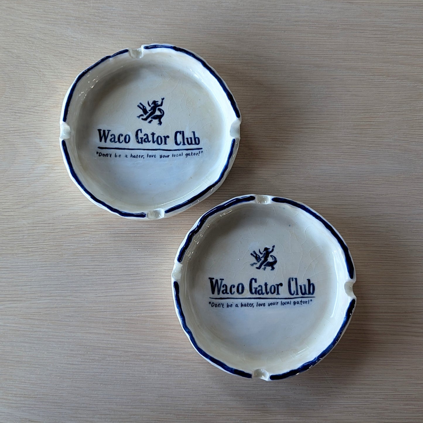 Waco Gator Club Ashtray | Mackenzie