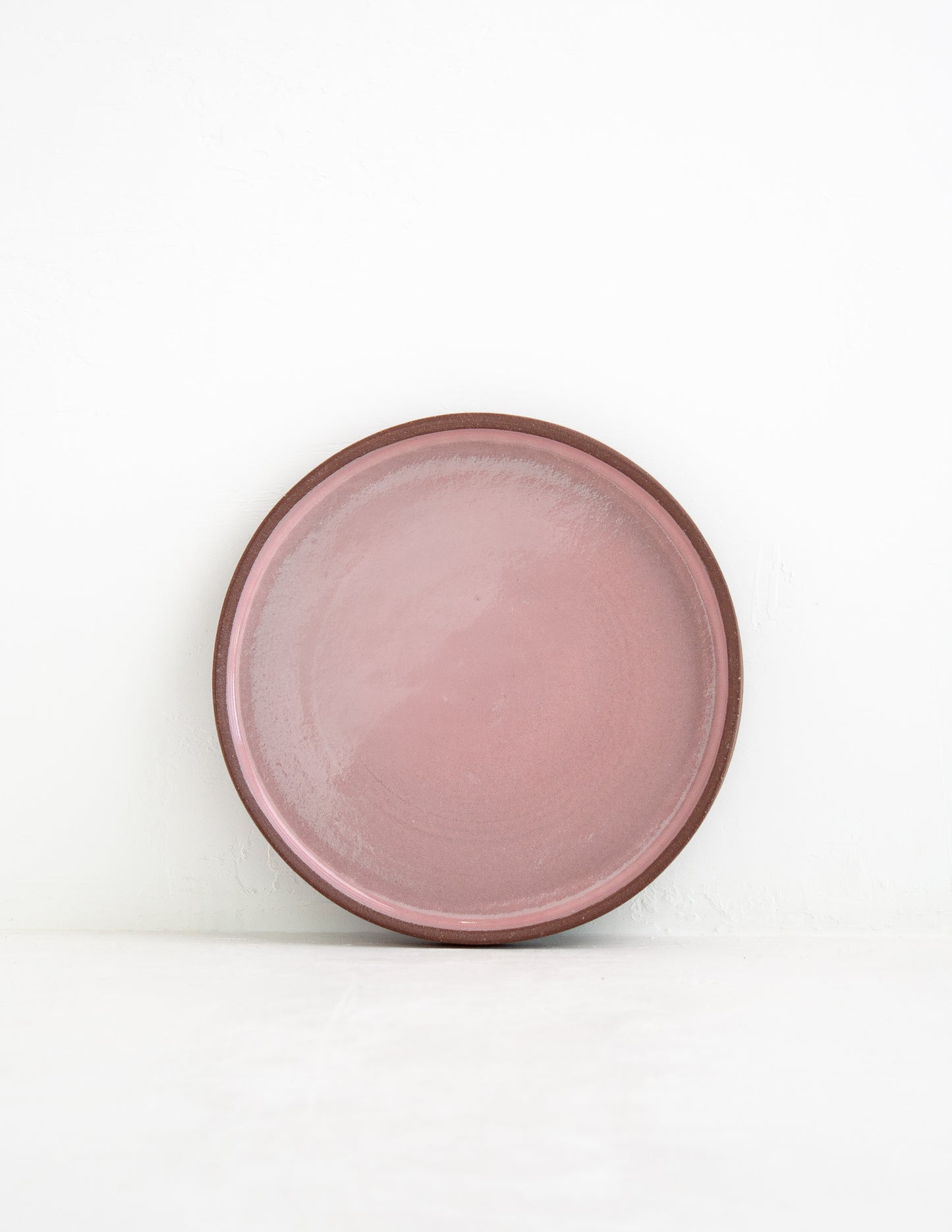 9” Straight-Sided Salad Plate - Dark Clay