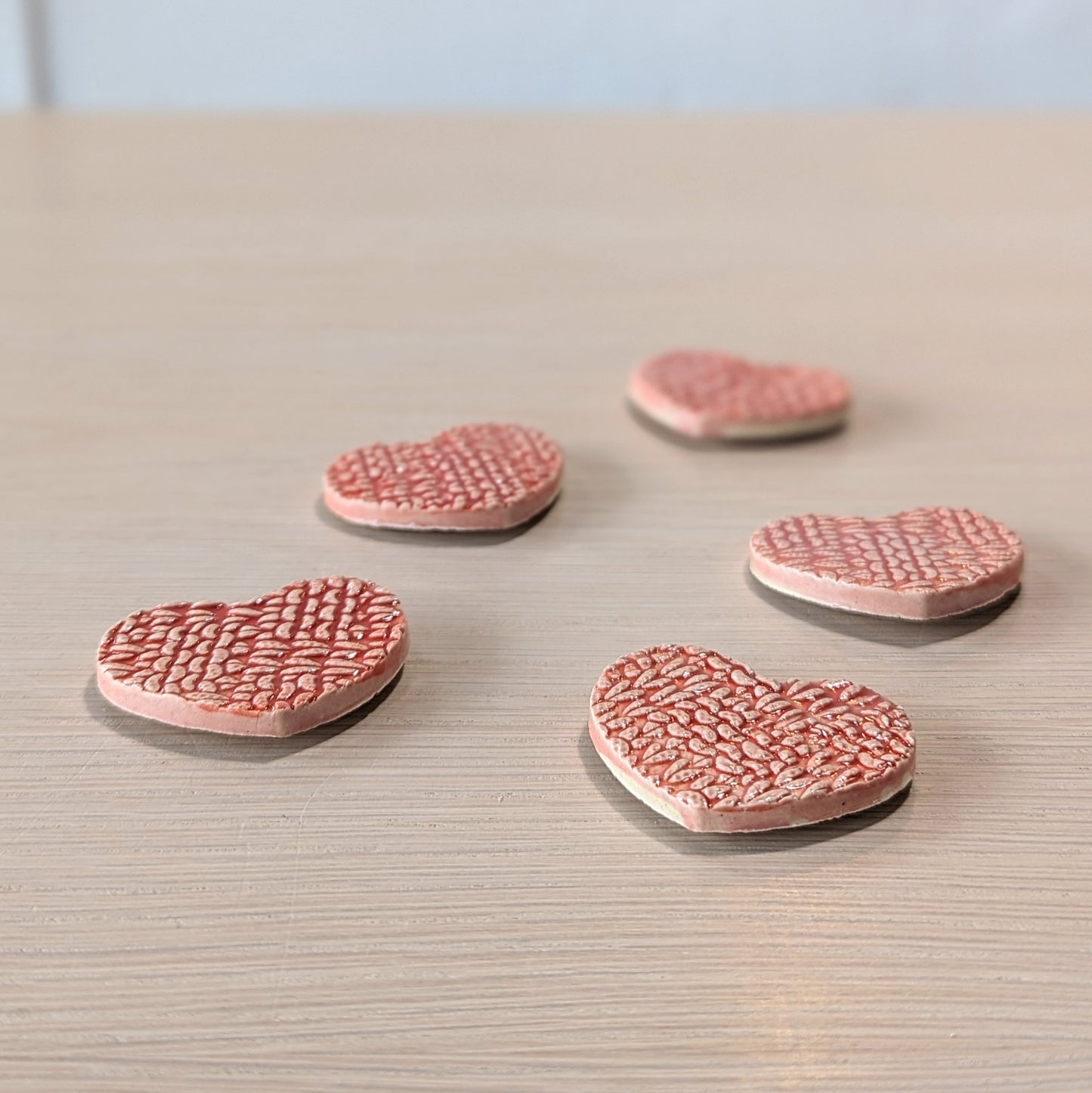 Handmade Sweater Heart Magnet