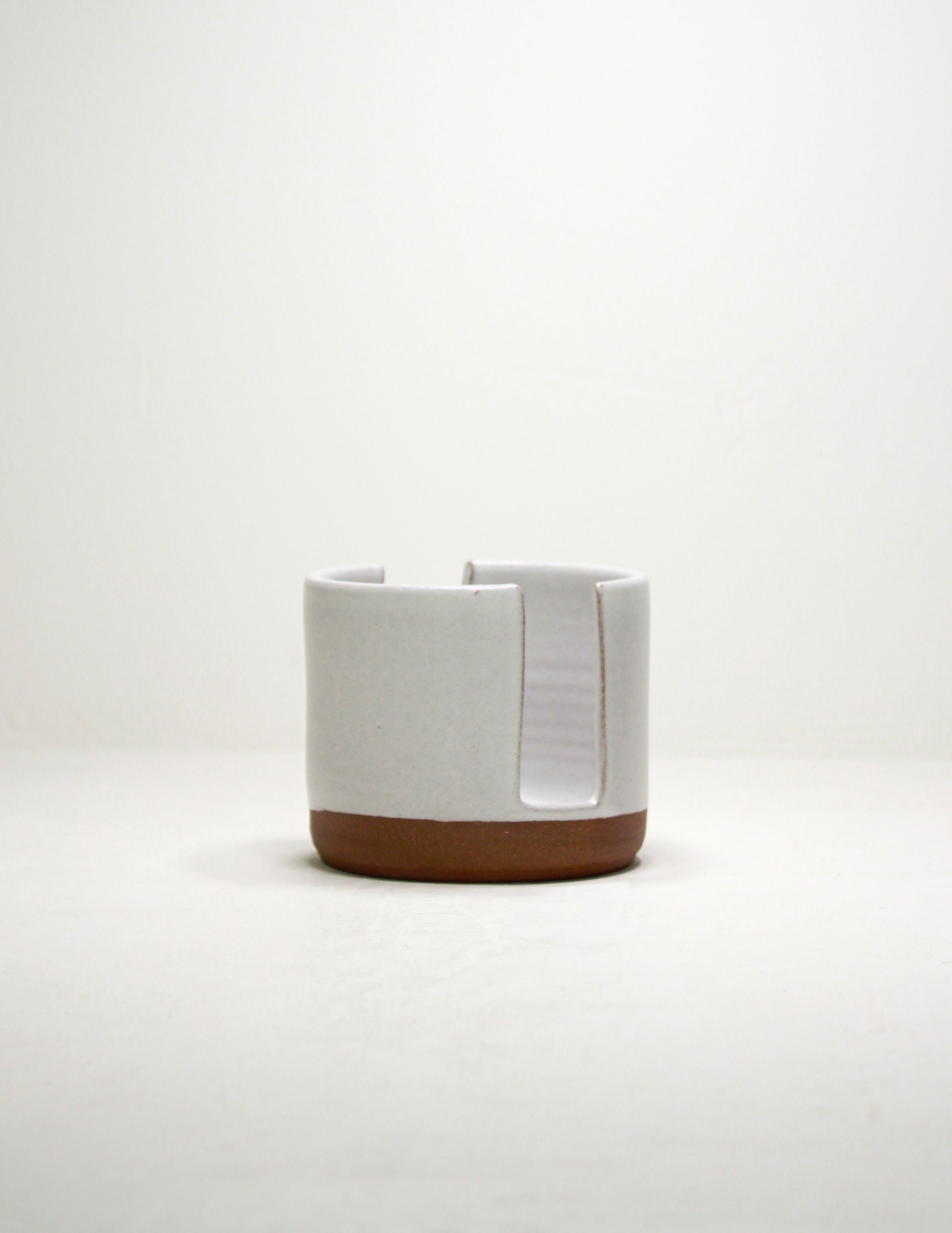 Handmade ceramic sponge holder crafted by skilled artisans at Black Oak Art