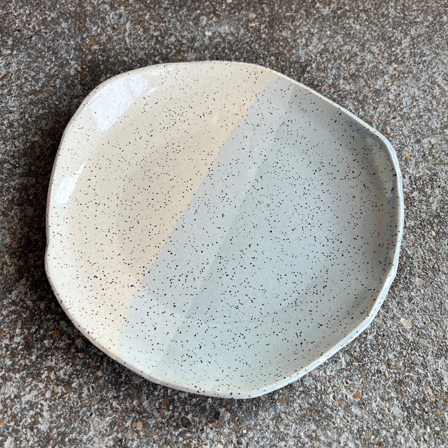 Speckle Slab Plate | Mackenzie