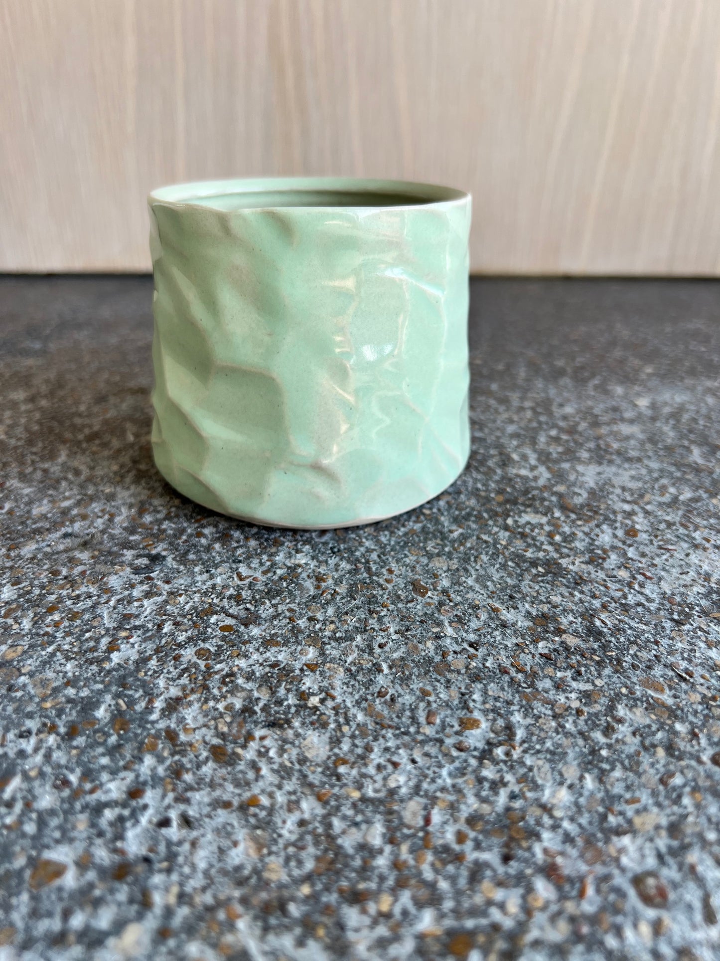 Handmade Faceted Tumbler