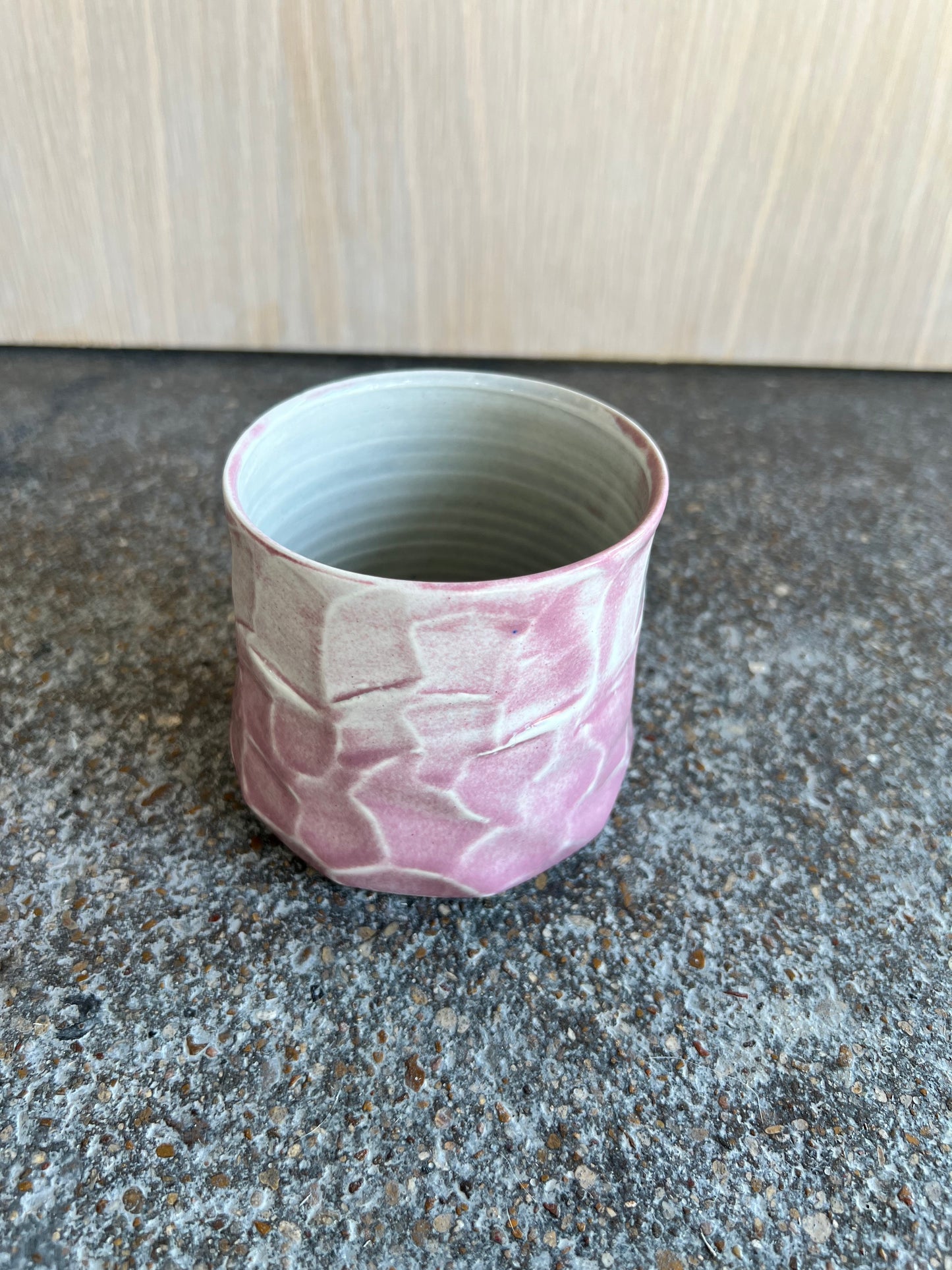Handmade Faceted Tumbler