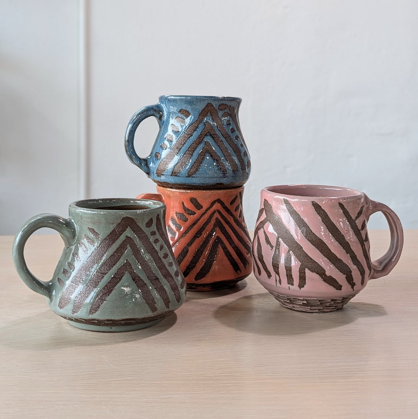 Textured Mugs | Ben