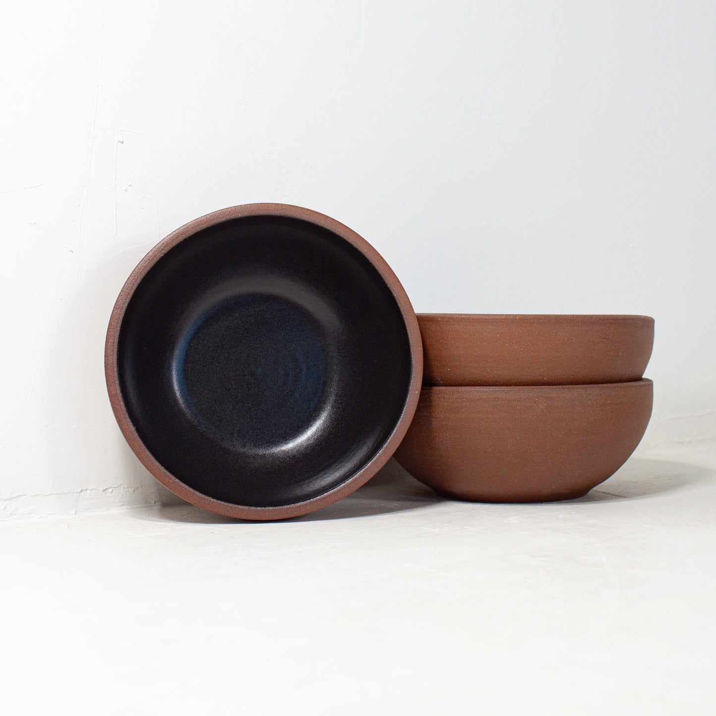 nesting handmade cereal bowls