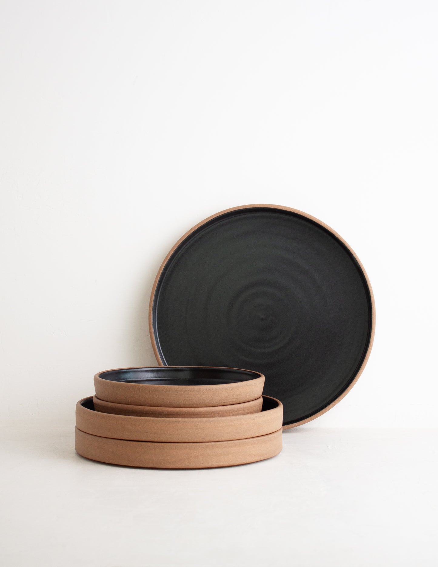 9” Straight-Sided Salad Plate - Light Clay