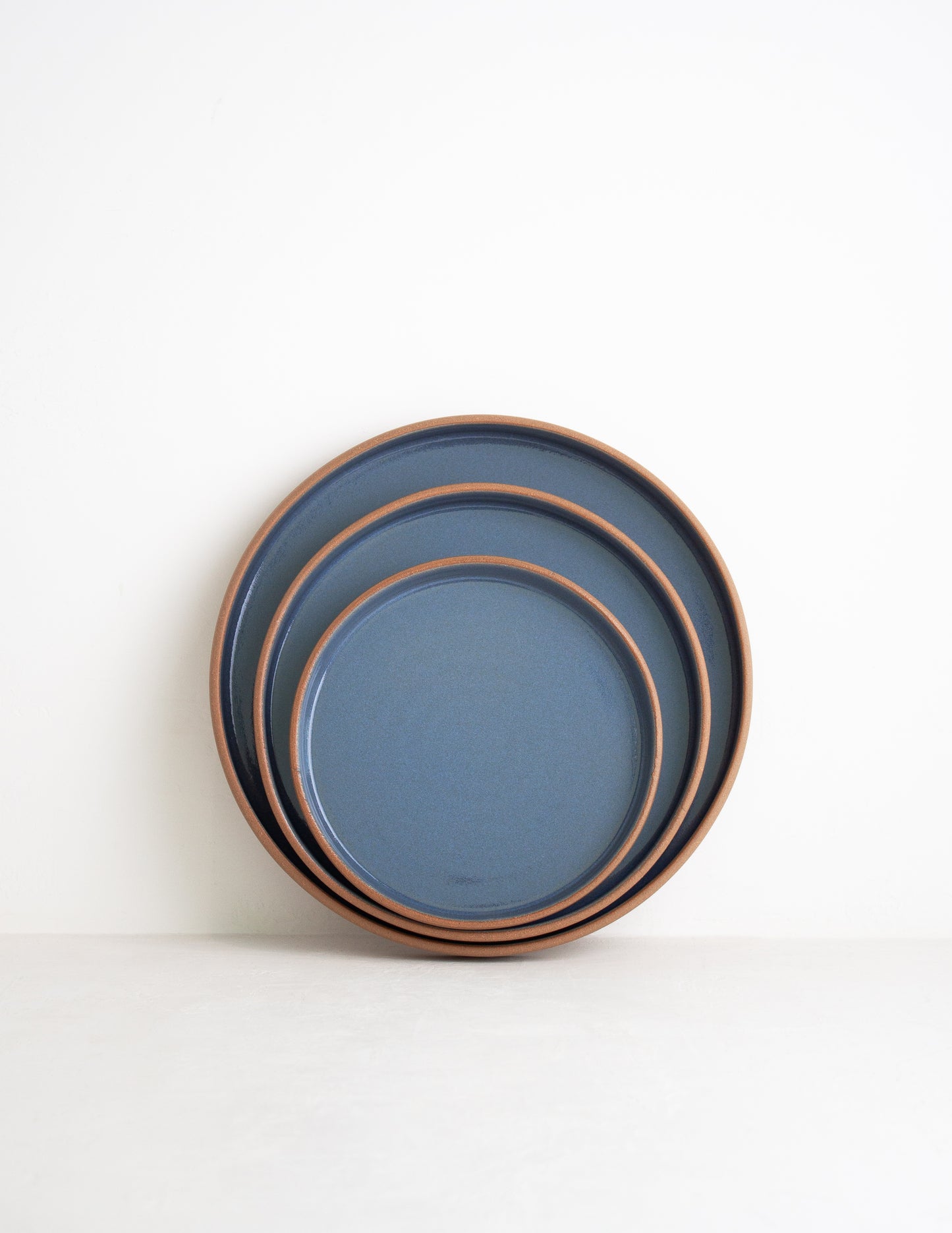 9” Straight-Sided Salad Plate - Light Clay