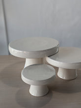 Load image into Gallery viewer, Hand thrown cake stands