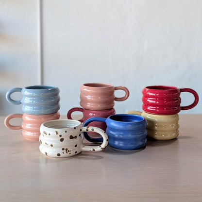 Wiggly Cappuccino Cup | Emma