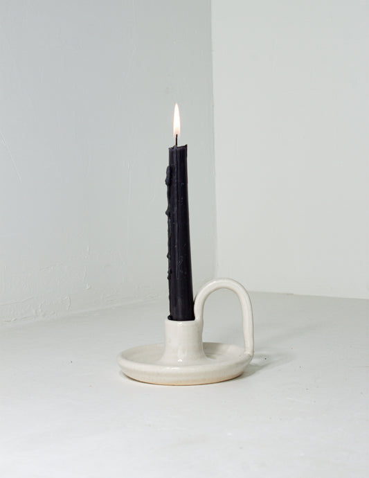 Handmade candlestick holder that is perfect for your household ceramic accessories