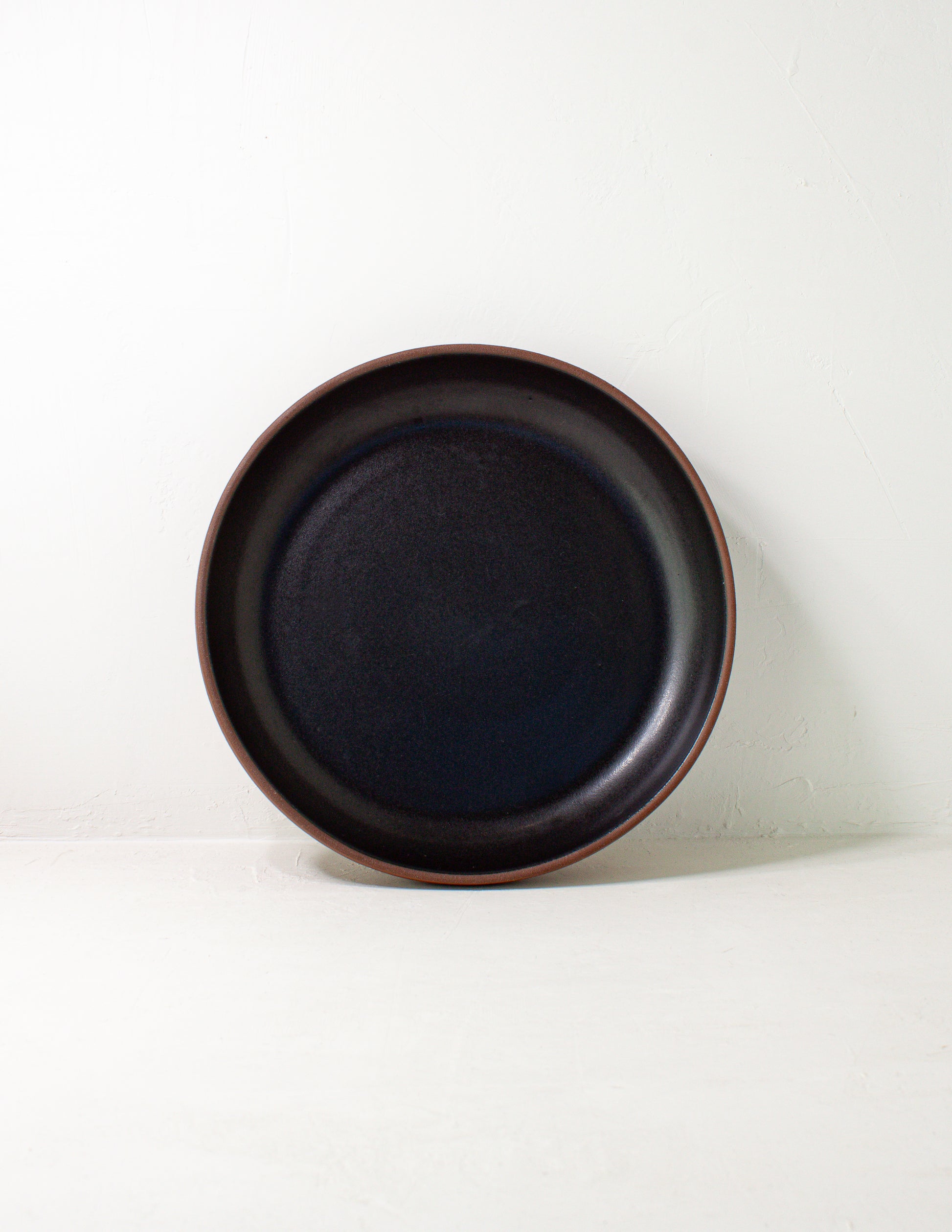 black ceramic tray