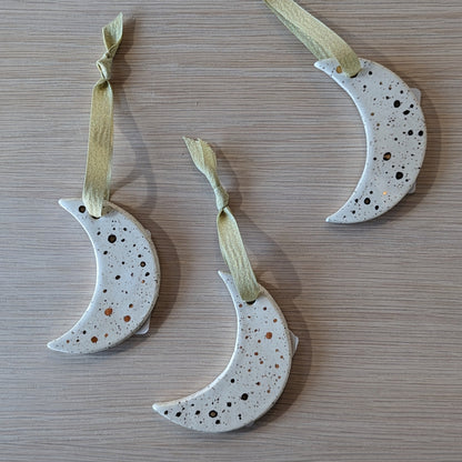 Crescent Moon Ornament | Mackenzie