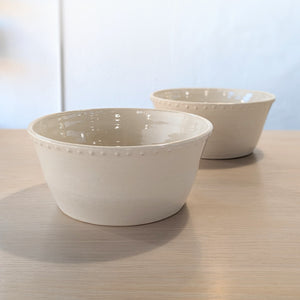 White Victorian Small Serving Bowl | Marissa