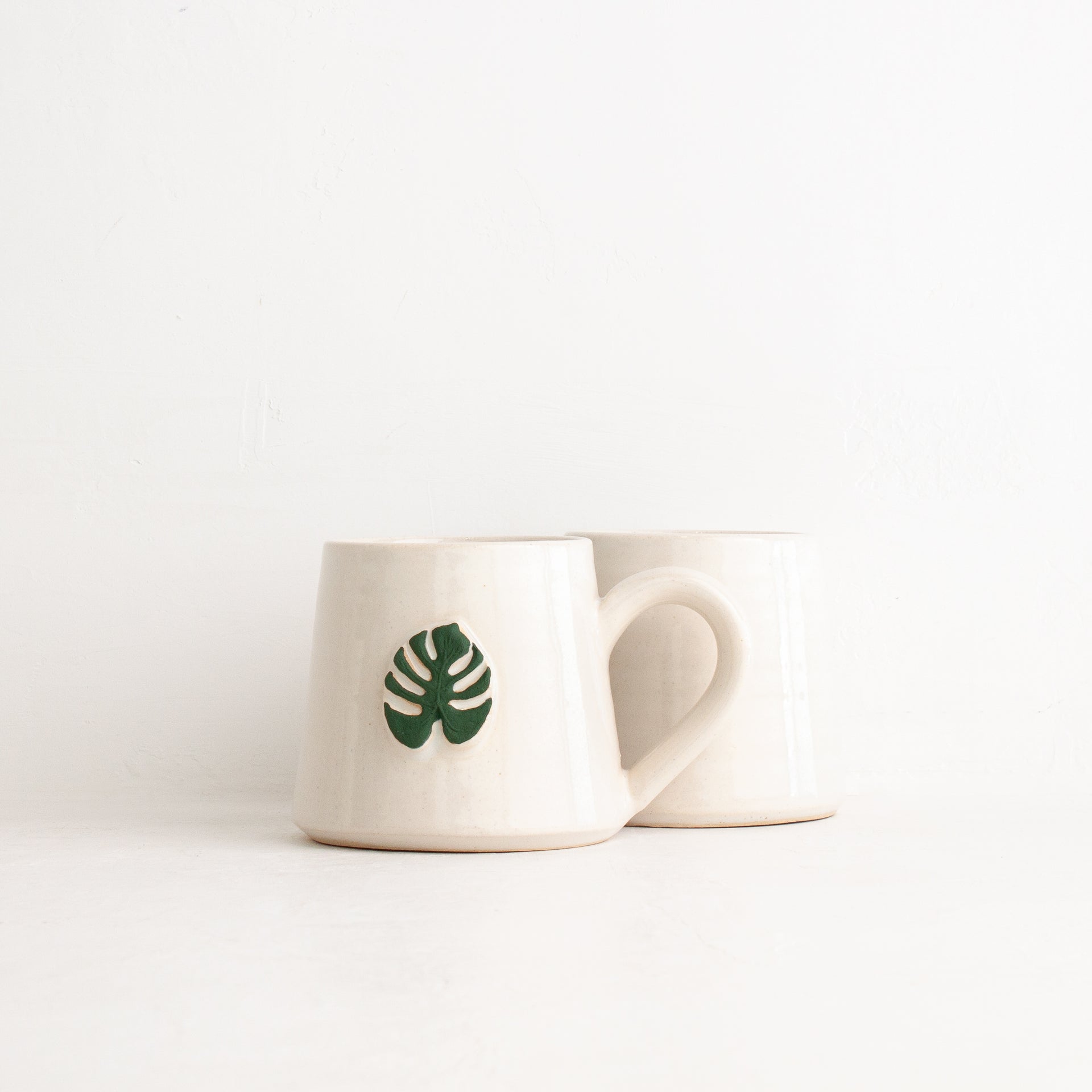 monstera mug Monstera Mug – Black Oak Art
