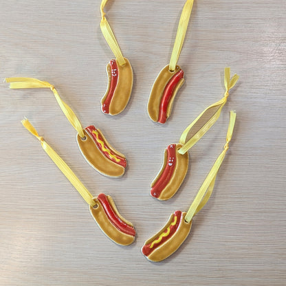 Hot Dog Ornament | Rhiannon