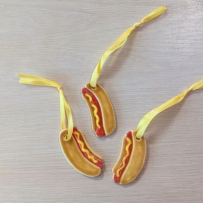 Hot Dog Ornament | Rhiannon