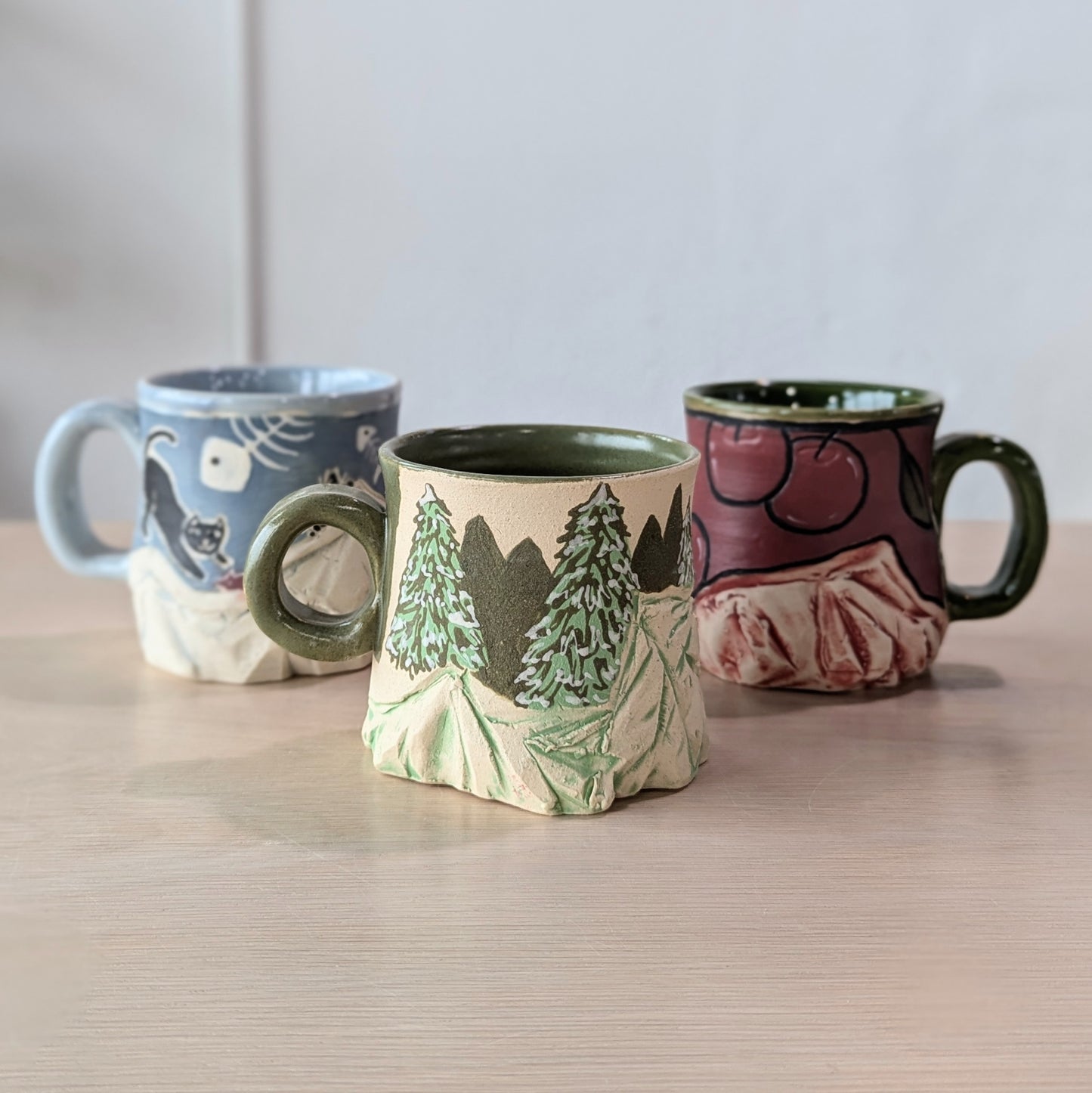 Rock Sketch Mugs | Rhiannon