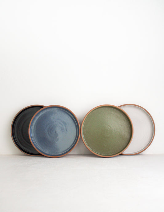 9” Straight-Sided Salad Plate - Light Clay