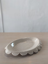 Load image into Gallery viewer, Scalloped Oval Platter | Tirzah