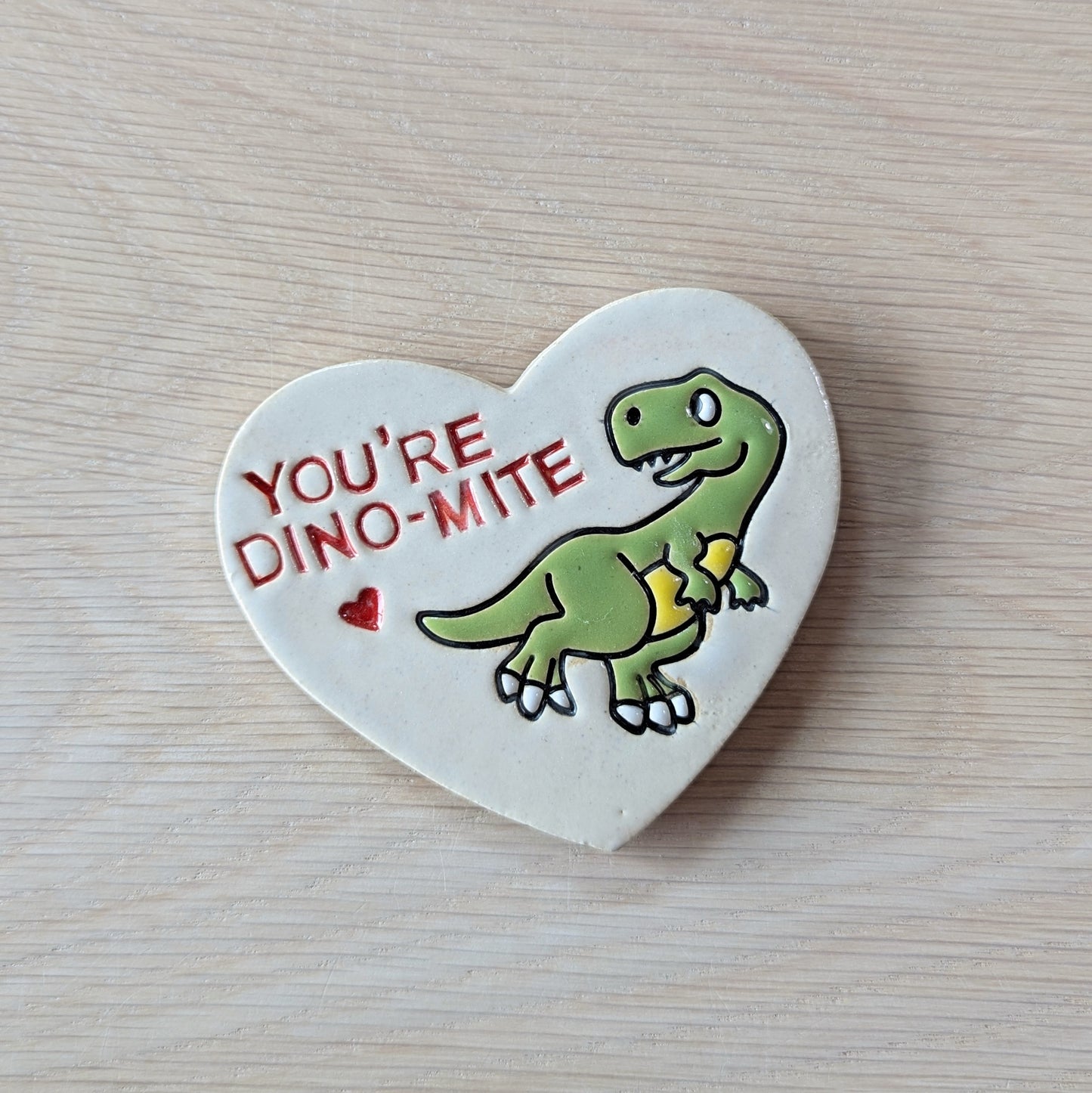 Dino-Heart Magnets | Victoria