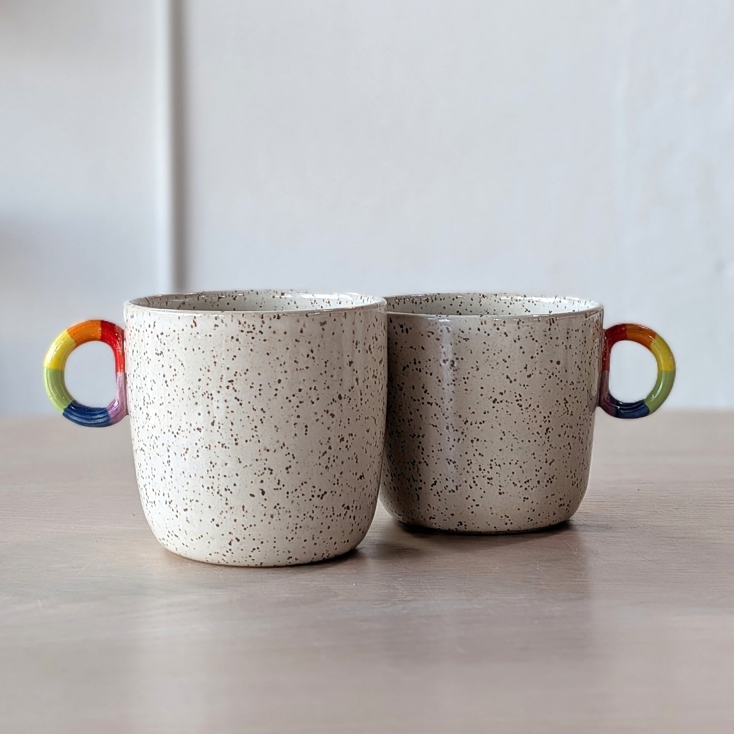 Rainbow D-Ring Handle Mug | Victoria