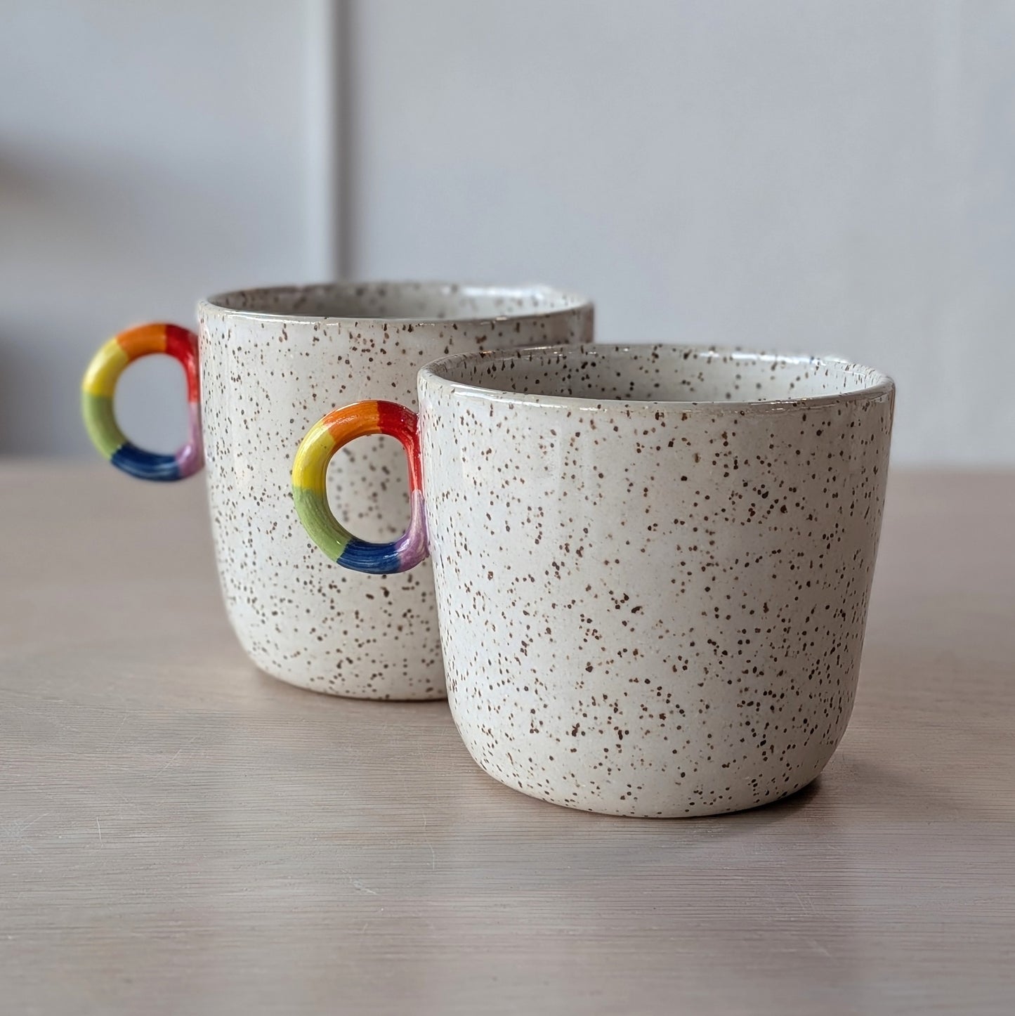 Rainbow D-Ring Handle Mug | Victoria