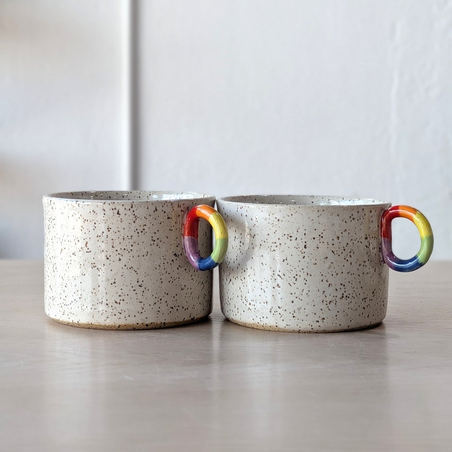 Rainbow D-Ring Handle Mug | Victoria