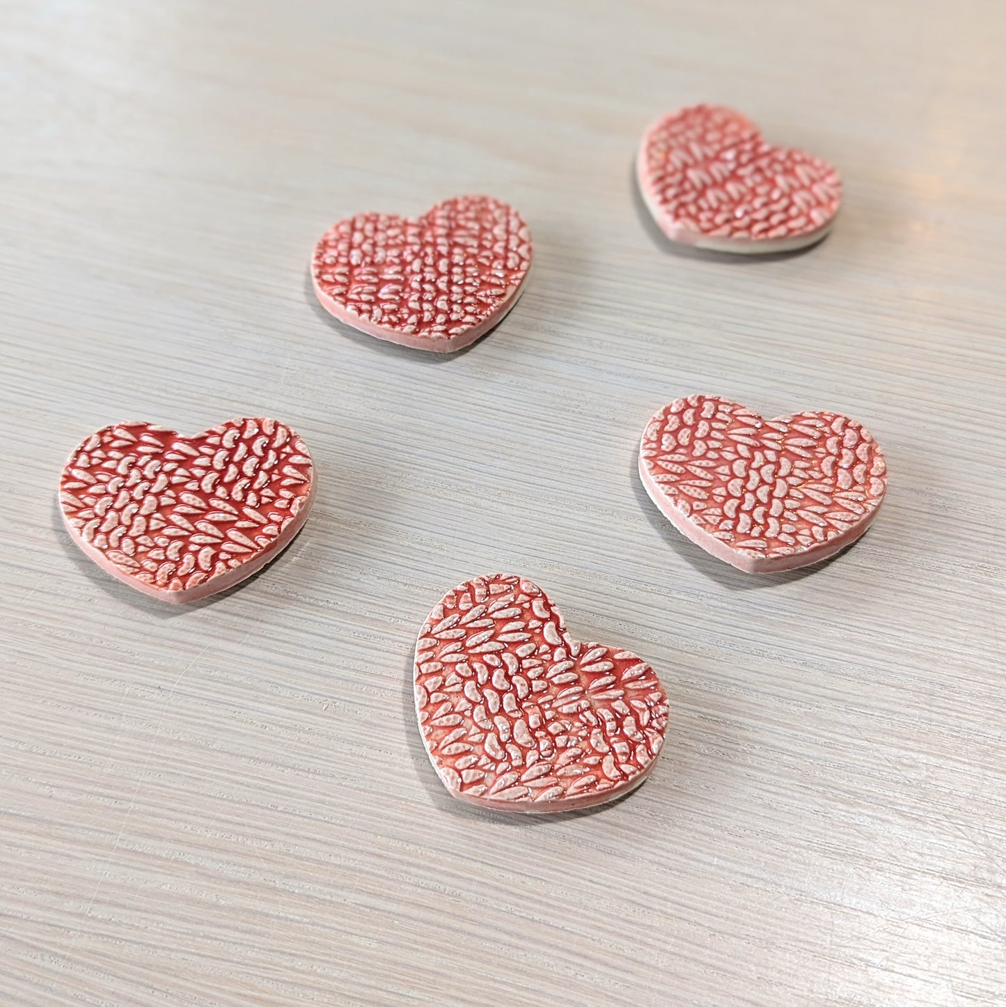 Handmade Sweater Heart Magnet