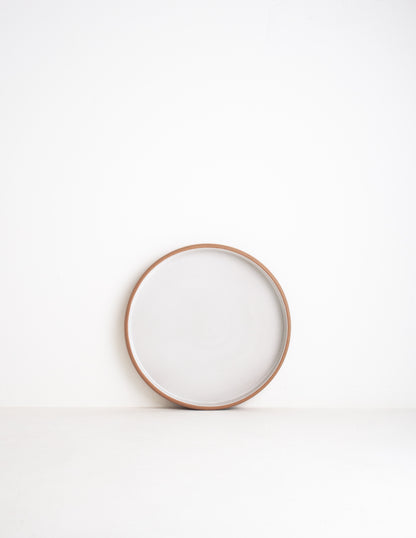 9” Straight-Sided Salad Plate - Light Clay