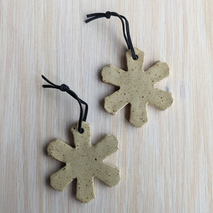 Gingerbread Snowflake Ornament
