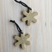 Load image into Gallery viewer, Gingerbread Snowflake Ornament