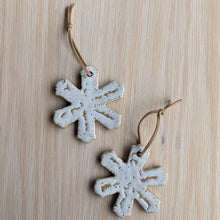 Load image into Gallery viewer, Gingerbread Snowflake Ornament